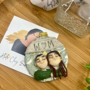 Clay illustration keychains
