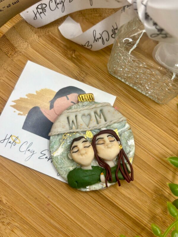 Clay illustration keychains